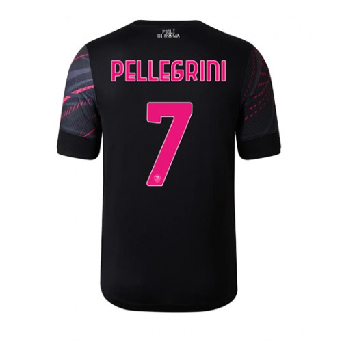 AS Roma Lorenzo Pellegrini #7 Tredjedrakt 2022-23 Kortermet AS Roma Lorenzo Pellegrini #7 Tredjedrakt 2022-23 Kortermet
